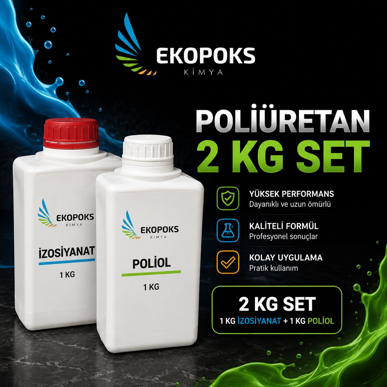 Ekopoks Poliüretan Döküm Reçinesi